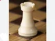 White rook piece