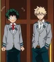 Bakugou and Deku