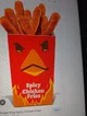 spicy chickenfris bk