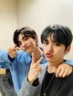 Lee know and Hyunjin