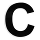 The letter C