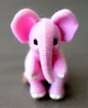 Tiny pink elephant