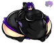 Obese cat girl