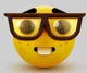 nerd emoji