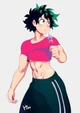 Femboy Midoriya 