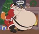 Fat Fox Santa