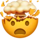 exploding head emoji