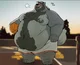 Fat basketball wolf