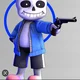 Sans with a Gun