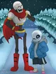 Sans and Papyrus