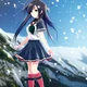 Cold anime girl 