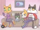 The cat family