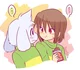 Chara and Asriel 