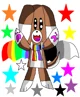 Rainbow dog