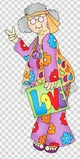Hippie grandma
