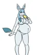 Pregnant glaceon