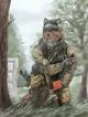 Furry soldier barry
