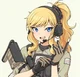 Airsoft enemy girl 