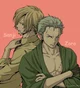 Sanji e Zoro pais