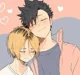 Kenma and Kuroo