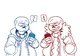 Bara Sans and Fell