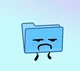Blue file