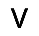 Letter V
