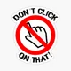 do not click