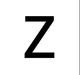 Letter Z