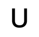 Letter U