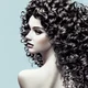 girl with curly hair
