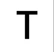 Letter T