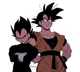 Goku and Vegeta