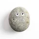 a rock
