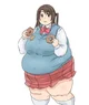 fat donut girl