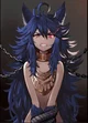 Chained wolf-girl