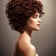 curly hair
