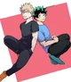 Midoriya and Bakugo