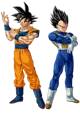 Goku and vegeta