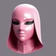 very pink mask