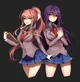 Monika and yuri