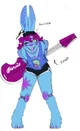 Glamrock Toy Bonnie 