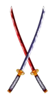 dual katana sword