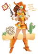 Cowgirl Daisy