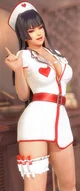 Nyotengu as a Nurse