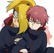 Deidara and Sasori