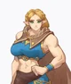 Muscular Zelda BOTW