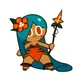 Tiger lily cookie