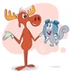 Rocky and bullwinkle