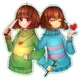 Chara and frisk